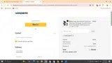 WELCOME10 coupon verification screenshot