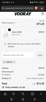 adbh8 coupon verification screenshot