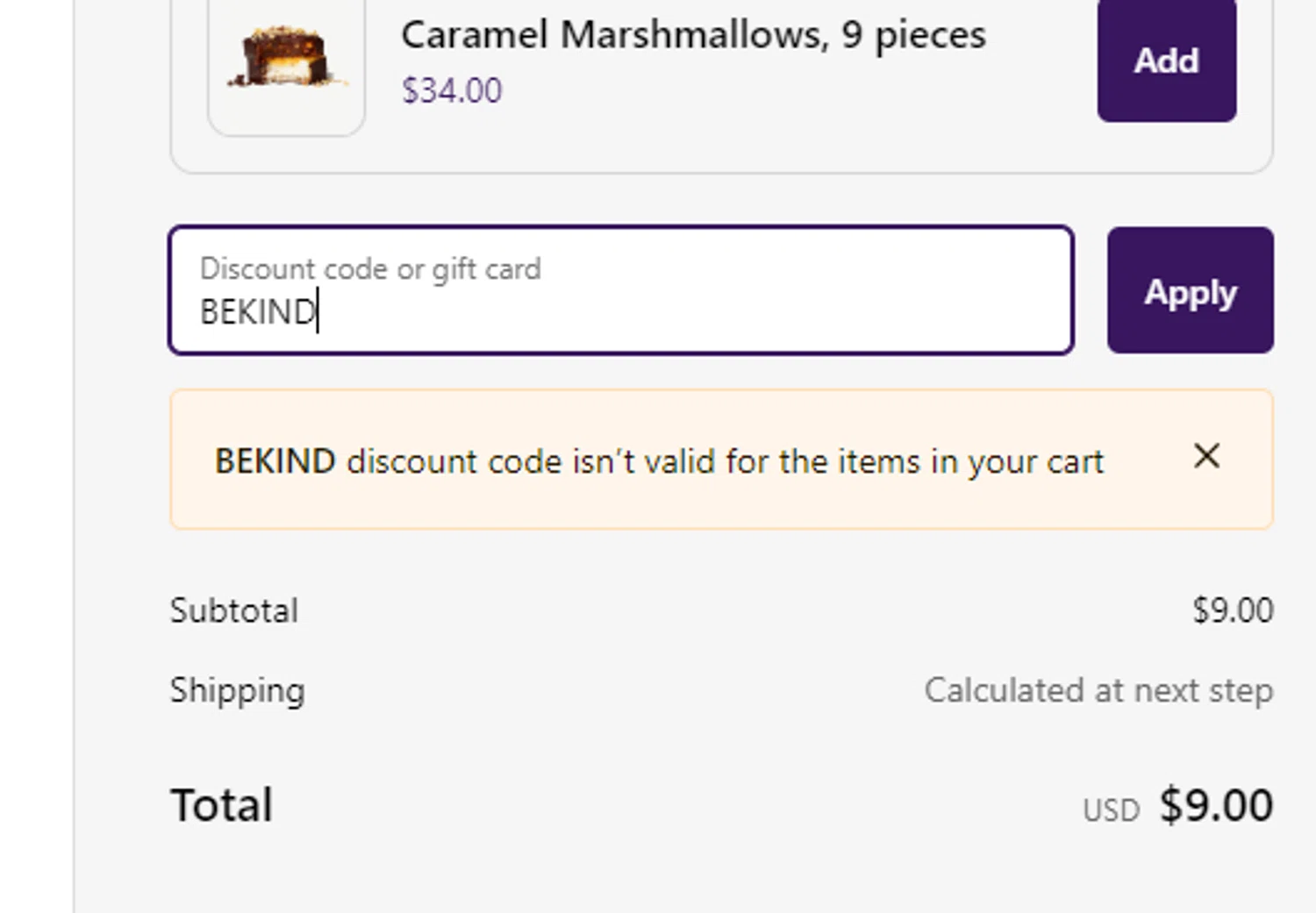 where to use Vosges Chocolate promo code box