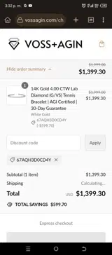 67AQH3D0CD4Y coupon verification screenshot