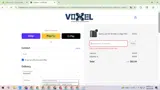 VOXELPLA coupon verification screenshot