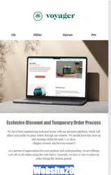 Website20 coupon verification screenshot