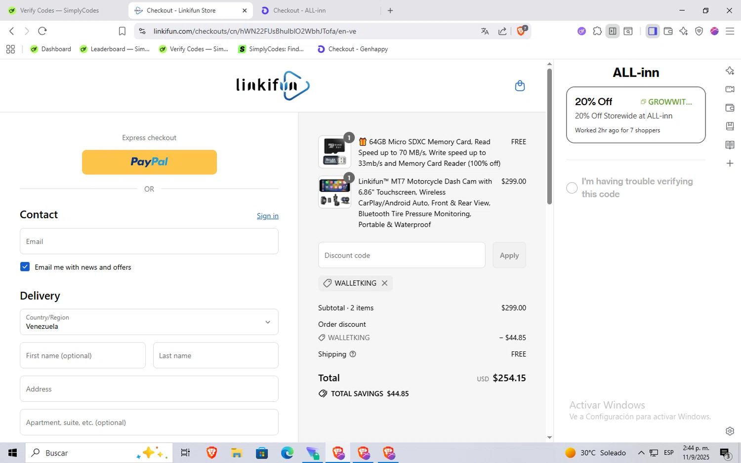 Forex VPS hosting promo code screenshot showing code SHOWCASE applied at Forex VPS hosting checkout page. Uploaded by SimplyCodes community member Rayyyyyy on Sep 15, 2025