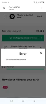 IWD25 coupon verification screenshot