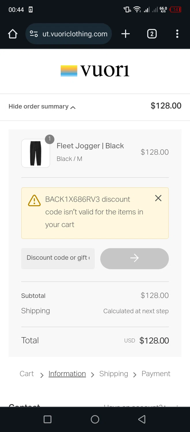 vuori clothing coupon