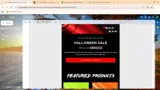 HALLOWEEN25 coupon verification screenshot