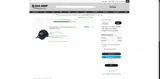 Washington Capitals Shop coupon verification screenshot