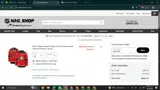 Washington Capitals Shop coupon verification screenshot