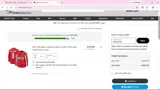 Washington Capitals Shop coupon verification screenshot