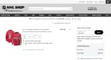 Washington Capitals Shop coupon verification screenshot