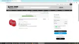Washington Capitals Shop coupon verification screenshot