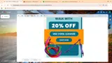 Wacky Walk'r coupon verification screenshot
