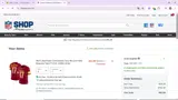 Washington Commanders coupon verification screenshot