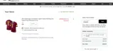 Washington Commanders coupon verification screenshot