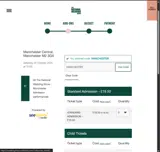 Waddesdon Tickets coupon verification screenshot