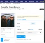 Waddesdon Tickets coupon verification screenshot