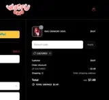 CULTURED coupon verification screenshot