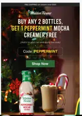 PEPPERMINT coupon verification screenshot