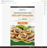 LABOR20 coupon verification screenshot
