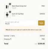 Waldor & Co. coupon verification screenshot