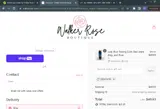 Walker Rose Boutique coupon verification screenshot