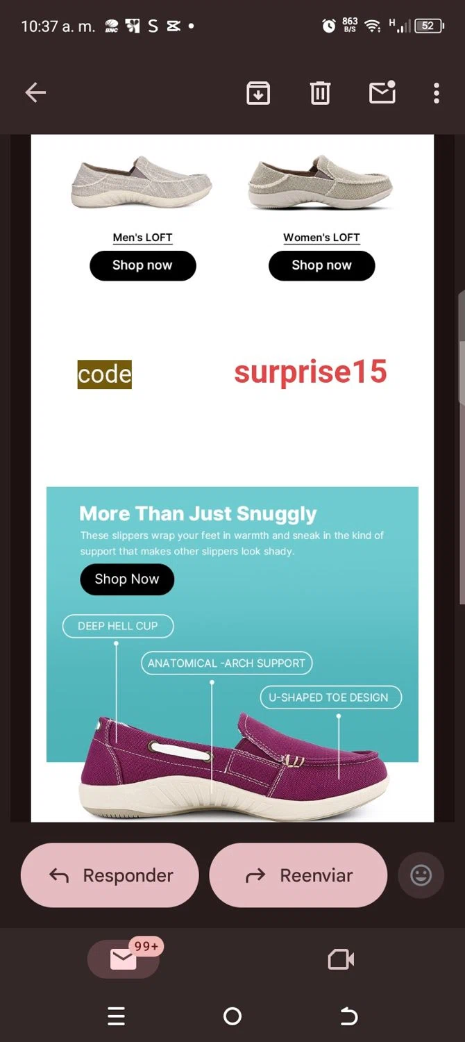 WalkHero discount code screenshot showing code Surprise15 applied at WalkHero checkout page. Uploaded by SimplyCodes community member kellymoreno on Nov 6, 2025