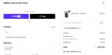 Wallace Mercantile Shop coupon verification screenshot