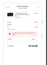 BOGO coupon verification screenshot