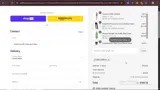 WELCOME10 coupon verification screenshot