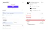 Wallhack coupon verification screenshot