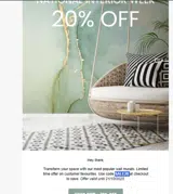 SALE20 coupon verification screenshot