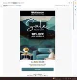 SALE20 coupon verification screenshot