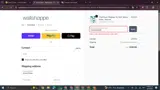 Wallshoppe coupon verification screenshot