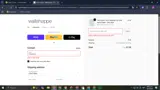 Wallshoppe coupon verification screenshot