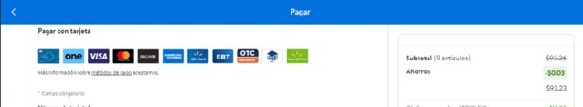 Walmart checkout page showing Walmart promo code box | Screenshot taken by SimplyCodes community member on Aug 21, 2025