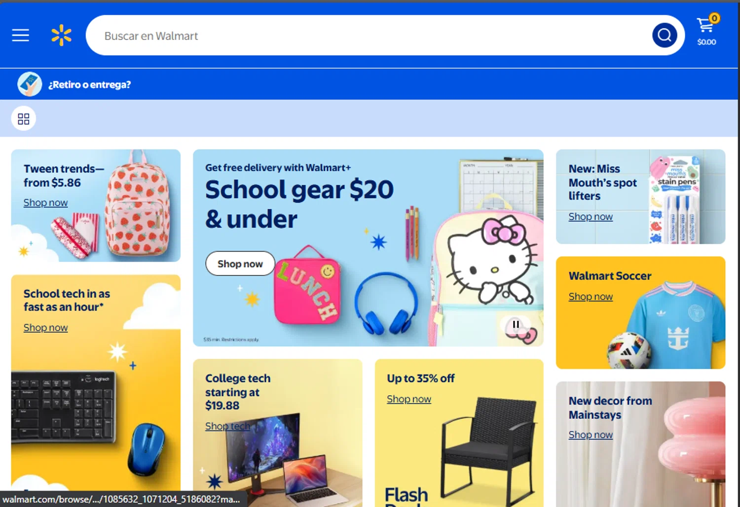 Walmart promo code screenshot showing code WELCOME20 applied at Walmart checkout page. Uploaded by SimplyCodes community member carloschirino on Aug 14, 2025