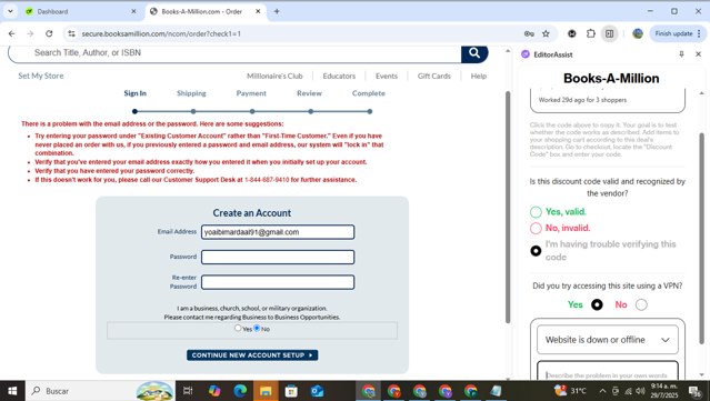Walmart Grocery checkout page showing Walmart Grocery promo code box | Screenshot taken by SimplyCodes community member on Jul 29, 2025
