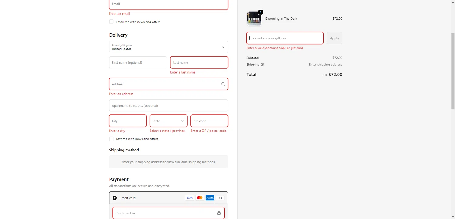 Walmart Plus checkout page showing Walmart Plus promo code box | Screenshot taken by SimplyCodes community member on Dec 17, 2025