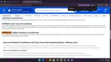 Walmart Plus coupon verification screenshot