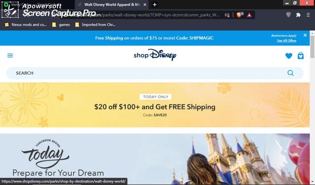 Walt Disney World checkout page showing Walt Disney World promo code box | Screenshot taken by SimplyCodes community member on May 9, 2021