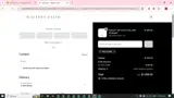 WELCOME coupon verification screenshot