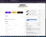 WANDER+ coupon verification screenshot