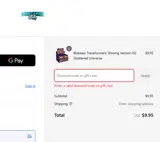 War Games USA coupon verification screenshot