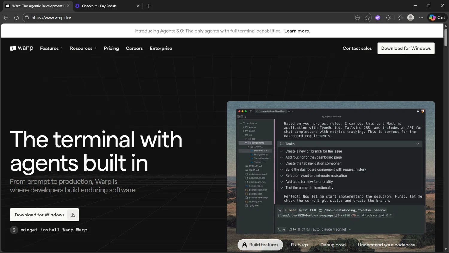 Warp promo code screenshot showing code UTSAV applied at Warp checkout page. Uploaded by SimplyCodes community member MightyHunter5940 on Dec 9, 2025