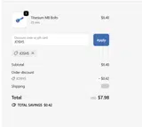 JOSH5 coupon verification screenshot