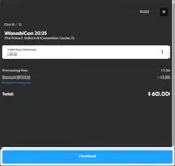 FOLIO coupon verification screenshot
