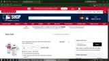 Washington Nationals coupon verification screenshot