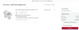 Washington Nationals coupon verification screenshot