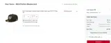Washington Nationals coupon verification screenshot