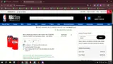 Washington Wizards coupon verification screenshot